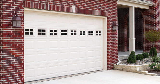 raised panel garage doors