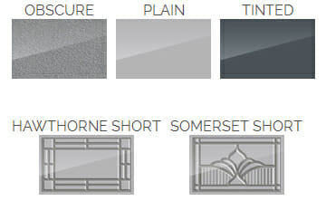 garage doors insert types