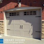 Toronto carriage style overhead garage door installation