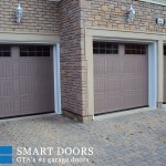 Carriage style overhead garage door replacement project aurora
