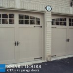 carriage style double Garage door Markham installation