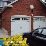 installation of carriage style overhead garage door in Markham, ON
