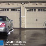 Toronto Garage door replacement featuring carriage style doors