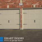 Toronto Garage door replacement featuring carriage style double doors