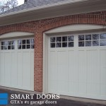 Toronto GTA Installation- Cedar Overlay Wooden panel Garage Doors