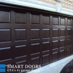 Raised panel fiberglass Garage door