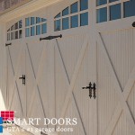 carriage style garage door installed in Toronto