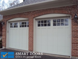Markham Home get new Carriage style insulated steel overhead doors