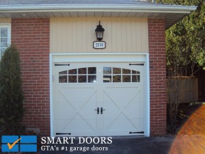 Markham Replacement of Carriage style overlay garage door
