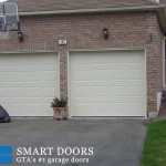 raised panel garage door installation in North York