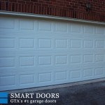 Insulated overhead garage door installation North York