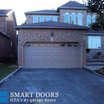 Aluminum overhead Garage Doors installed in North York