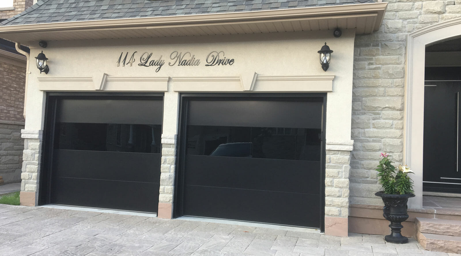 garage door company Smart Doors FLush Panel Garage doors at great prices