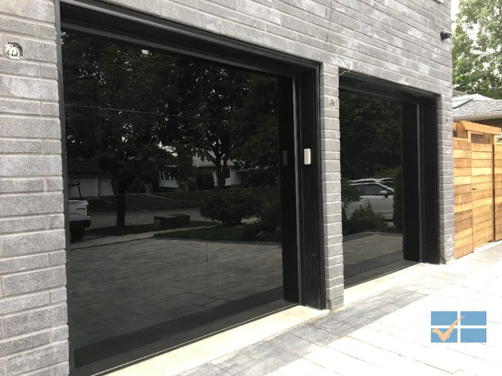 Aluminum and Glass Garage Doors