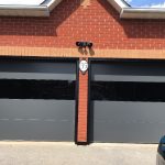 Pair of two overhead garage doors installed in Bolton by Smart doors