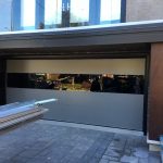 Trendy smooth garage door installation in Toronto by smart doors