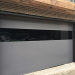 Smooth Flush Panel Garage Doors installation by smart doors