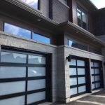 Custom full glass Garage Doors installation Victoria Park, Toronto