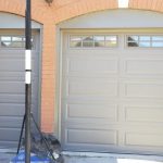 Thermocraft modelled overhead garage door replaced in Vaughan, just north of Toronto